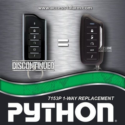 Python 7153P 1-Way 5-Button Remote Control For 333 3303P New 7154P EZSDEI7153