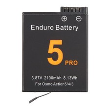 DJI Osmo Action 5 Pro / 4 / 3 2100mAh Battery JH-ACT5 for Repair / Replacement