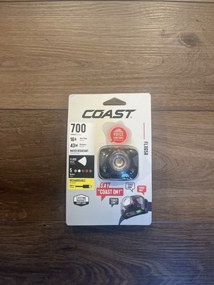 Coast FLX65R Headlamp 700 Lumens Rechargeable USB-C Voice Control Waterproof New