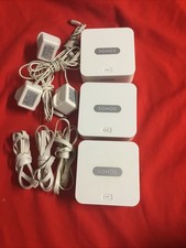 3 X Sonos Bridge Wireless Zone Bridge Multi Room Hub White + Power Cable