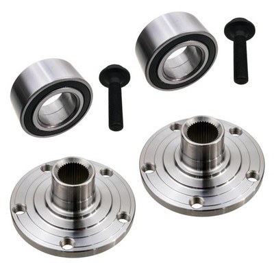 2 x Radlager + Radnabe hinten für AUDI A4 quattro 8E B6 B7 Hinterachse