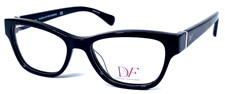DIANE von FURSTENBERG DVF5080 001 NOS Black 50-16-135 Eyeglasses Frame