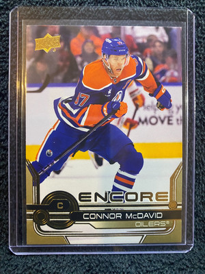 2024-25 UD Extended Series - Encore - Gold Parallel - #E-9 Connor McDavid