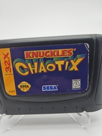Knuckles' Chaotix (Sega Genesis 32X, 1995) Cart Only