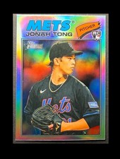 2026 Topps Heritage - Jonah Tong #137 Chrome Refractor (RC)