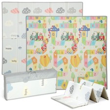 AIYAPLAY Tappeto per Bambini 0-3 Anni con Lettere Alfabeto in XPE Multicolore