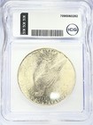 1923 ICG MS 62 Peace Dollar Silver $1 Business Strike Uncirculated — photo 3