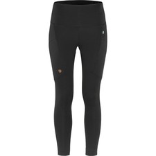 Fjallraven Abisko Tights Women's Hiking Pants, Black, Medium