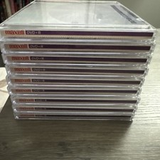 Maxell Maxdata 4.7GB DVD-RW Blank Media 9 Individually Packaged Discs 