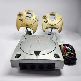 Sega Dreamcast Video Game Console Silver HKT-3020