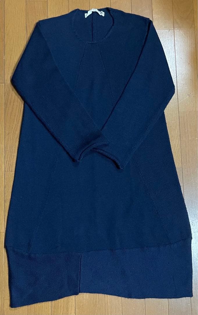 Used Comme Des Garcons Long-Sleeved Knit Dress Acceptable
