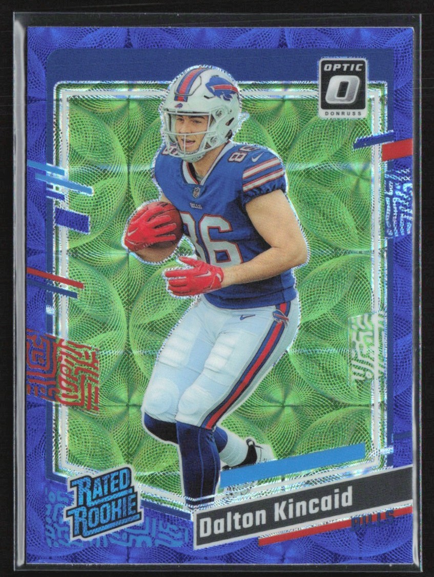 Dalton Kincaid 2023 Donruss Optic Blue Scope RC #211 Buffalo Bills