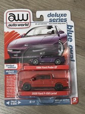 Auto World Deluxe Series Blue Oval - 1994 Ford Probe GT  2020 Ford F-150 Lariat