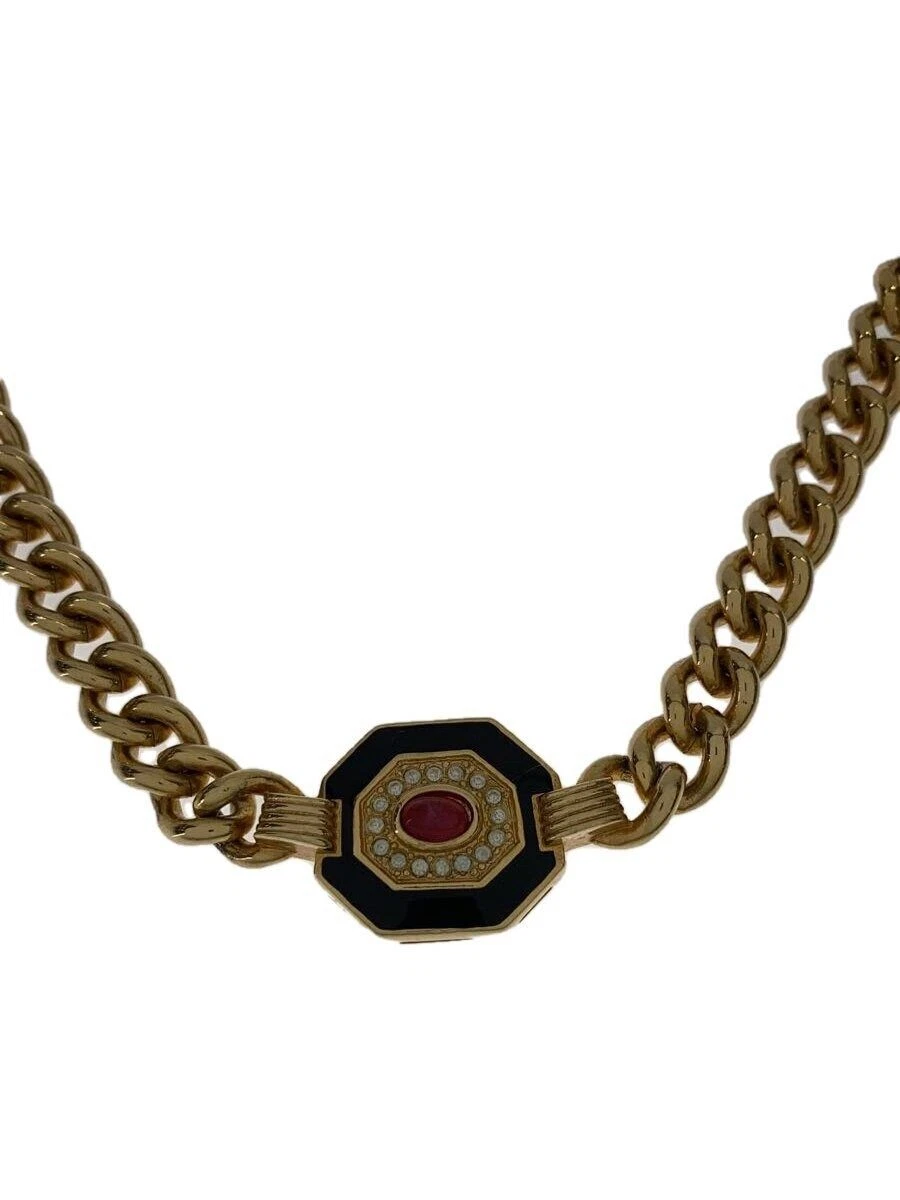 Collana Christian Dior Colore Pietra GLD No Top Donna Usata