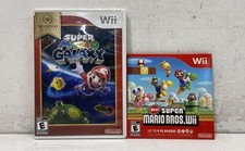 New Super Mario Bros & Super Mario Galaxy - Nintendo Wii