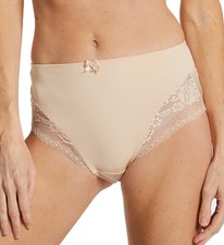 Pour Moi 21805 Aura Deep Brief Panty Almond S