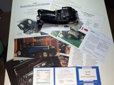 Franklin Mint RARE 1930 Bugatti Royale Coupe Napoleon + tag & lots of paperwork
