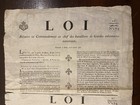 1792 French Revolution broadside LOI No.173 & 174 King Louis XVI National Guard — photo 2