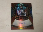 2025 Panini Select Maroon Prizm Autograph Auto Travis Hunter 26/75 Rookie RC