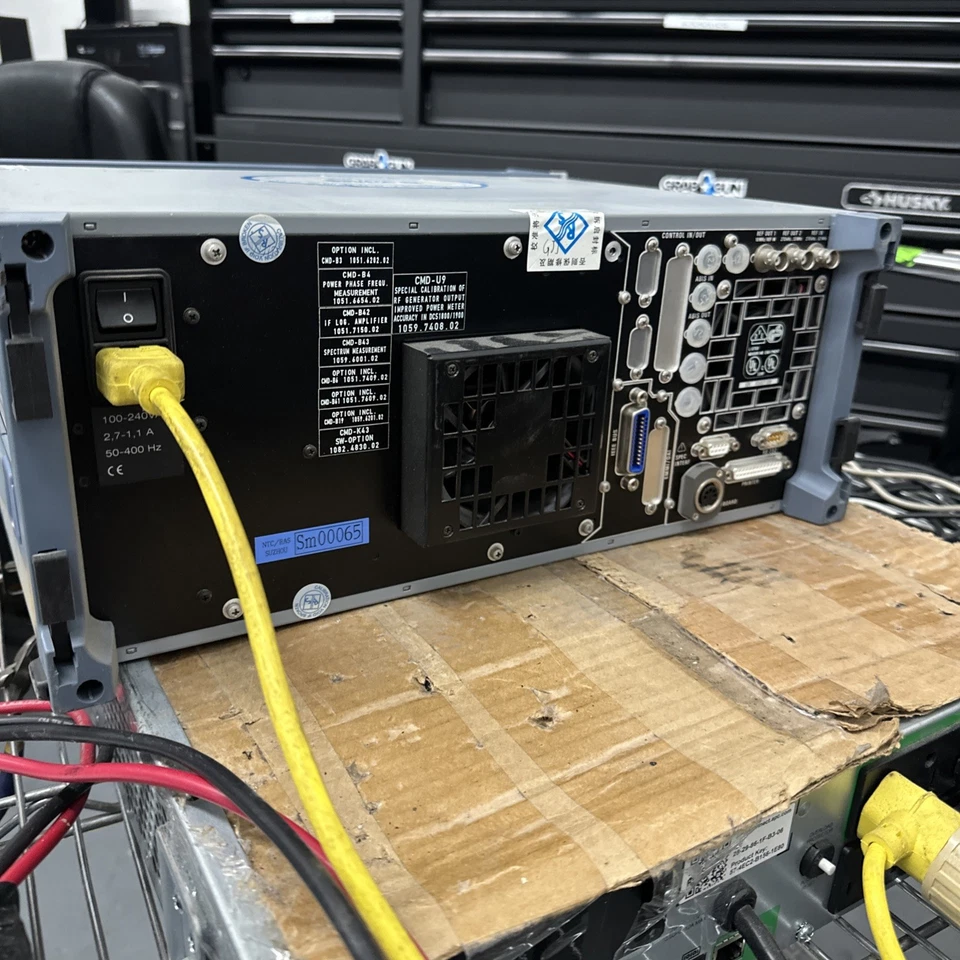 SET TEST RADIOCOMMUNICATION DIGITAL ROHDE & BLACK CMD57 **LOOK** (REF.: 961L) Foto 4 de 4