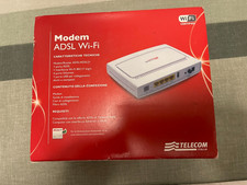 Modem  ADSL2+ WIFI  N   TELECOM - pronto per navigare - Usato
