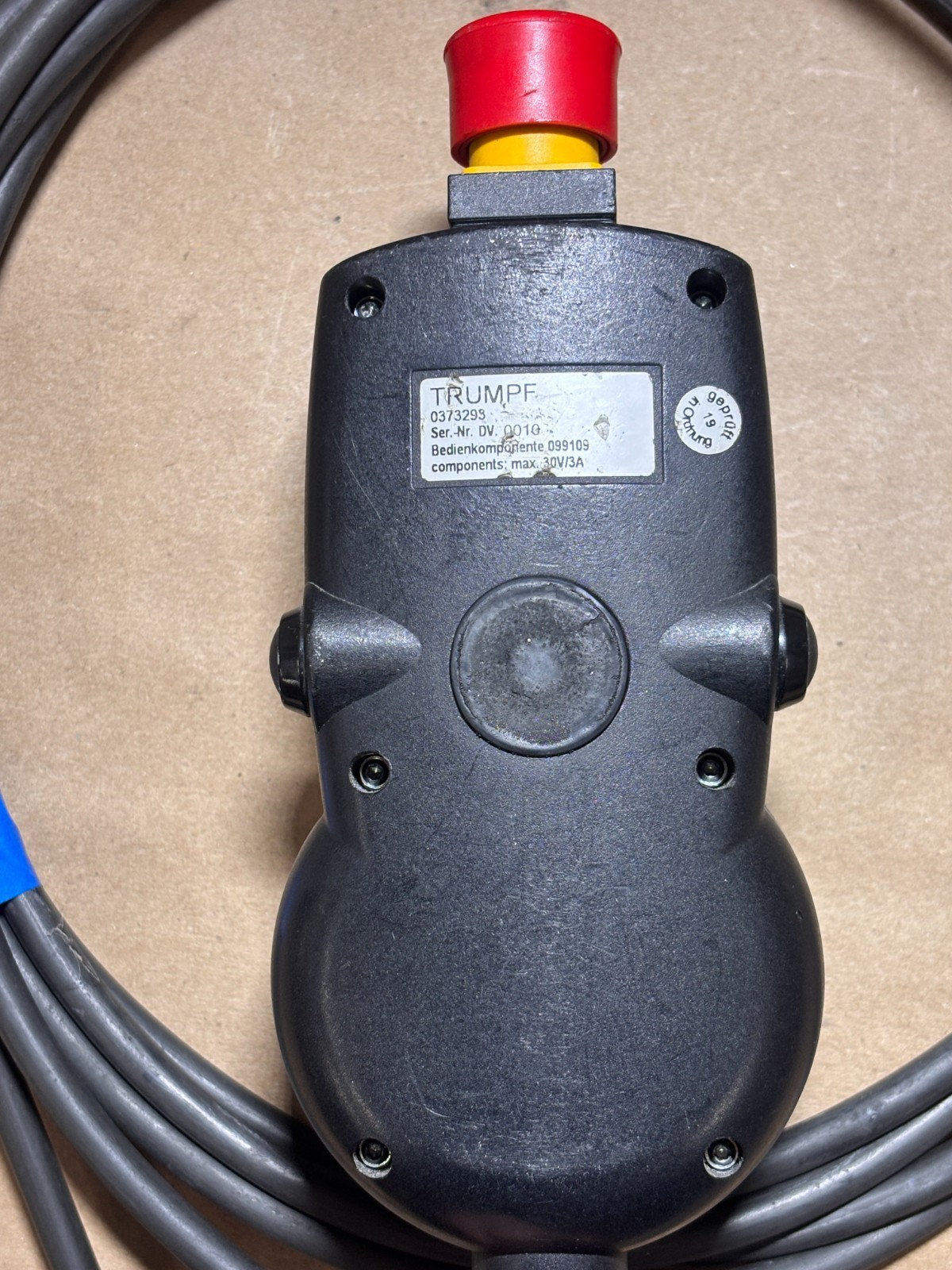 Euchner - 099109 - (Trumpf #0373293) - Industrial Operator Interface ...