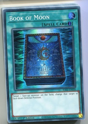 Yu-Gi-Oh! Book of Moon Super Rare englisch RA02-EN050 Buch des MOndes