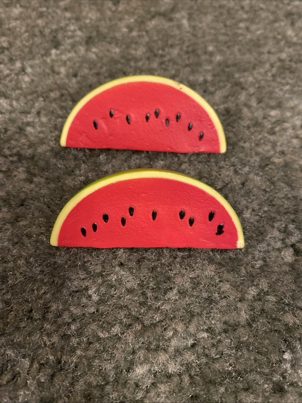 Watermelon Fruit Slices For 18” American Girl OR Our Generation Dolls