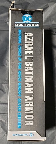 DC Multiverse Azrael Batman Armadura Edición Plata Etiqueta Dorada McFarlane Nuevo En Caja - Imagen 2 de 8