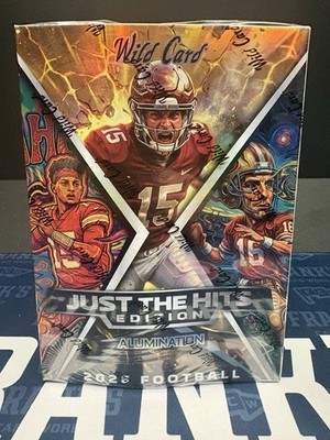 Wild Card 2026 Alumination Just The Hits Edition Football Sealed Box
