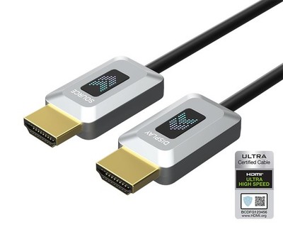 8K Certified HDMI Cable 16FT, Fiber Optic HDMI 2.1 Cable, 48Gbps Ultra High S...