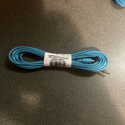Wireless Gear 10ft 3.5mm Male to Male Audio Cable Teal BL1465