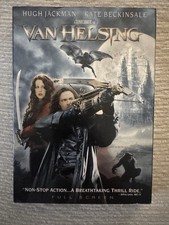 Van Helsing Hugh Jackman Kate Beckinsale DVD Full Screen Action Movie