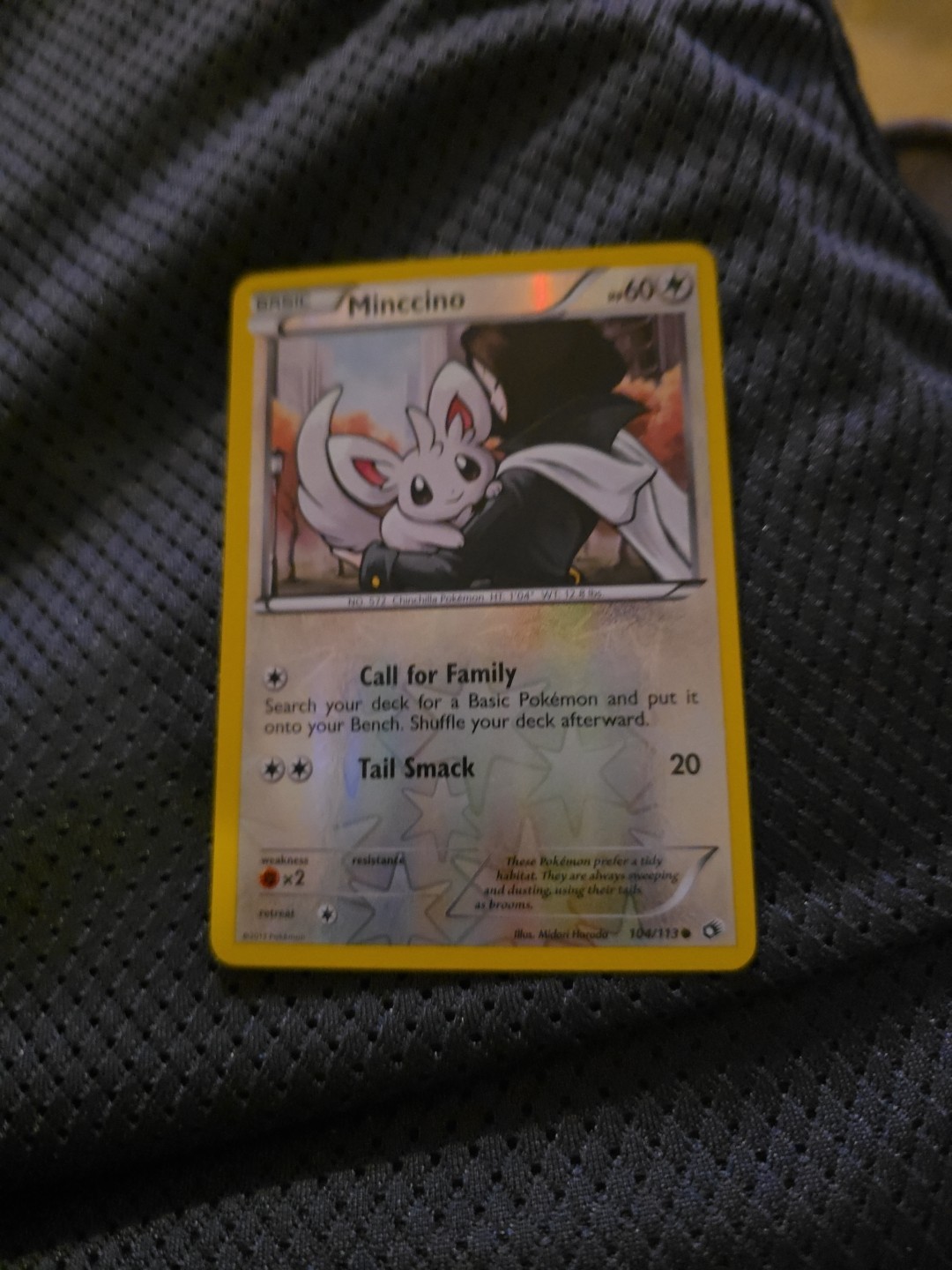 Minccino 104/113 Legendary Treasures Regular