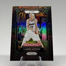 2024 Panini Prizm Monopoly WNBA Lauren Jackson #12 Red Classic  Icons Prizm