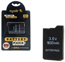 Super Capacity Rechargeable Battery Pack for Sony PSP 1000 Model - XYAB