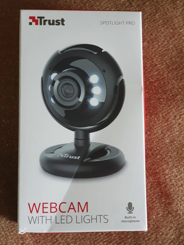 Trust Spotlight PRO Webcam with LED Lights Ungeöffnet in OVP - Bild 2 von 3