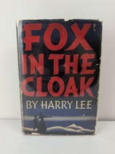 Fox in the Cloak Harry Lee 1938 1st Ed SIGNED HC w/ DJ Macmillan