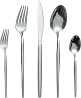 Goldenes Besteck Set FüR 6 Personen-30 Teilig Essbesteck Set Inkl. Messer, Gabel