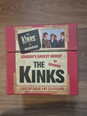 THE KINKS IN MONO 10-CD's- DELUXE BOX SET   RARE  EXCELLENT mint