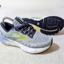 Brooks Glycerin 20 Running Shoes Womens 8 Grey DNA LOFT v3 Cushioning Sneakers