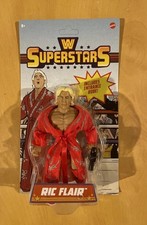 Mattel WWE Superstars “ The Nature Boy” Ric Flair,Series 1, Unpunched Card NIB