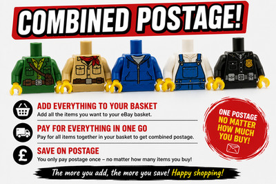 LEGO Minifigur Torsos - 100 + Stile - Wählen Sie Ihre eigenen - Mix & Save Original 
