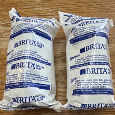 Brita 0B03 Replacement Filters 2 Pack, Carbon/Ion, Lead Removal, For Pitchers