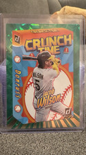 Panini 2026 Donruss Baseball Crunch Time #17 Jacob Wilson Oakland Athletics /25