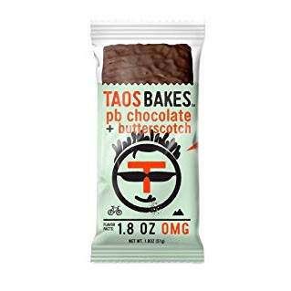 Энергетический батончик Taos Bakes, шоколадные ириски, 12 штук