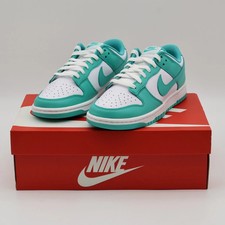 Nike Dunk Low Turquoise White Casual Lifestyl...