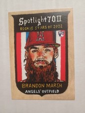 Brandon Marsh 2022 Topps X Rookie Insert Card