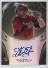 2013 Bowman Sterling Rookie Green Refractor 10/125 Adam Eaton #BSAR-AE Auto 0s3