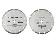 2 Pack Diamond 7-1/4" Saw Blades Fits Bosch Circular Saw